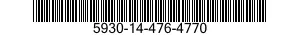 5930-14-476-4770 SWITCH,CODE INDICATING WHEEL 5930144764770 144764770