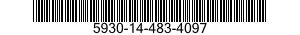 5930-14-483-4097 SWITCH,TOGGLE 5930144834097 144834097