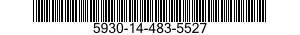 5930-14-483-5527 SWITCH,TOGGLE 5930144835527 144835527