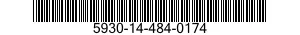 5930-14-484-0174 SWITCH,PUSH 5930144840174 144840174