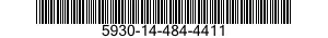 5930-14-484-4411 SWITCH,TOGGLE 5930144844411 144844411