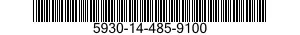 5930-14-485-9100 SWITCH,ROTARY 5930144859100 144859100