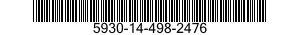 5930-14-498-2476 SWITCH,THERMOSTATIC 5930144982476 144982476