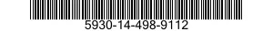 5930-14-498-9112 SWITCH DRIVE SUBASSEMBLY 5930144989112 144989112