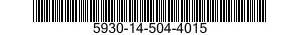 5930-14-504-4015 SWITCH DRIVE SUBASSEMBLY 5930145044015 145044015