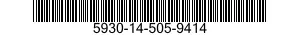5930-14-505-9414 SWITCH,PUSH 5930145059414 145059414