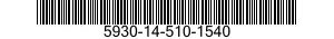 5930-14-510-1540 SWITCH ASSEMBLY 5930145101540 145101540