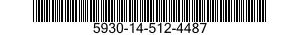 5930-14-512-4487 SWITCH,PUSH 5930145124487 145124487