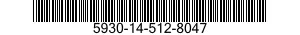 5930-14-512-8047 SWITCH,TOGGLE 5930145128047 145128047