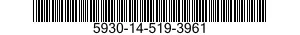 5930-14-519-3961 SWITCH,TOGGLE 5930145193961 145193961