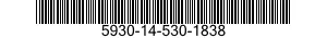 5930-14-530-1838 SWITCH,TOGGLE 5930145301838 145301838