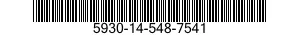 5930-14-548-7541 SWITCH,TOGGLE 5930145487541 145487541