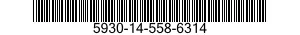 5930-14-558-6314 SWITCH,TOGGLE 5930145586314 145586314