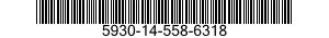5930-14-558-6318 SWITCH,TOGGLE 5930145586318 145586318
