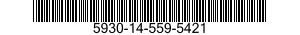 5930-14-559-5421 SWITCH,TOGGLE 5930145595421 145595421