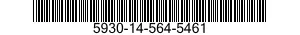 5930-14-564-5461 SWITCH,PUSH 5930145645461 145645461