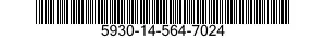 5930-14-564-7024 PUSH BUTTON 5930145647024 145647024