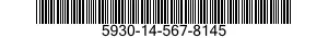 5930-14-567-8145 SWITCH,PUSH 5930145678145 145678145