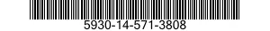 5930-14-571-3808 SWITCH BOX 5930145713808 145713808