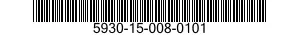 5930-15-008-0101 SWITCH,THERMOSTATIC 5930150080101 150080101