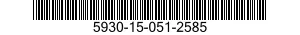 5930-15-051-2585 INTERRUTTORE ROTATI 5930150512585 150512585