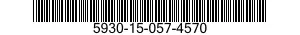 5930-15-057-4570 SWITCH,ROTARY 5930150574570 150574570