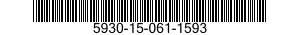 5930-15-061-1593 SWITCH ASSEMBLY 5930150611593 150611593