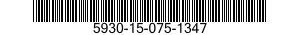 5930-15-075-1347 CONNETTORE 5930150751347 150751347