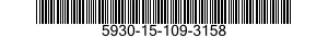 5930-15-109-3158 SWITCH BOX 5930151093158 151093158