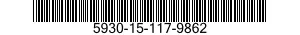 5930-15-117-9862 SWITCH,ROTARY 5930151179862 151179862