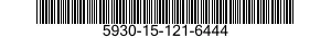 5930-15-121-6444 SWITCH,PUSH 5930151216444 151216444