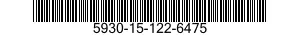 5930-15-122-6475 TERMOSWITCH 44C 5930151226475 151226475