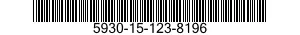 5930-15-123-8196 INTERRUTTORE MAGNET 5930151238196 151238196