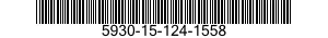 5930-15-124-1558 COMMUTATORE A LEVA 5930151241558 151241558