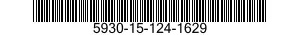 5930-15-124-1629 INTERRUTTORE AUTOMA 5930151241629 151241629