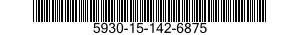 5930-15-142-6875 MICROINTERRUTTORE 5930151426875 151426875