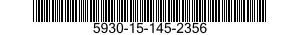5930-15-145-2356 MICROSWITCH ASSEMBL 5930151452356 151452356