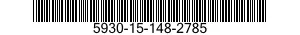 5930-15-148-2785 SWITCH,ROTARY 5930151482785 151482785