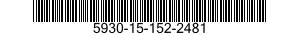 5930-15-152-2481 SWITCH,SENSITIVE 5930151522481 151522481