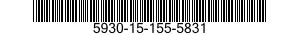 5930-15-155-5831 SWITCH ASSEMBLY 5930151555831 151555831