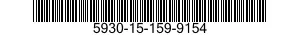5930-15-159-9154 SWITCH,PRESSURE 5930151599154 151599154