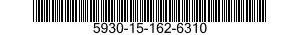 5930-15-162-6310 SWITCH BUTTON 5930151626310 151626310