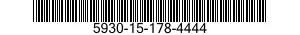 5930-15-178-4444 SWITCH,PUSH 5930151784444 151784444