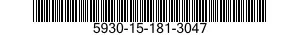 5930-15-181-3047 SWITCH,INTERLOCK 5930151813047 151813047