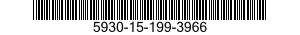 5930-15-199-3966 BAR,ACTUATOR,ELECTRICAL SWITCH 5930151993966 151993966