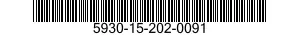 5930-15-202-0091 SWITCH,INTERLOCK 5930152020091 152020091