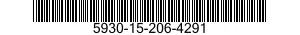5930-15-206-4291 LATCH,SWITCH 5930152064291 152064291