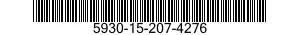 5930-15-207-4276 PUSH BUTTON 5930152074276 152074276