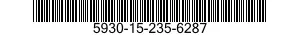 5930-15-235-6287 KEYER 5930152356287 152356287