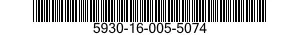 5930-16-005-5074 SWITCH,PUSH 5930160055074 160055074
